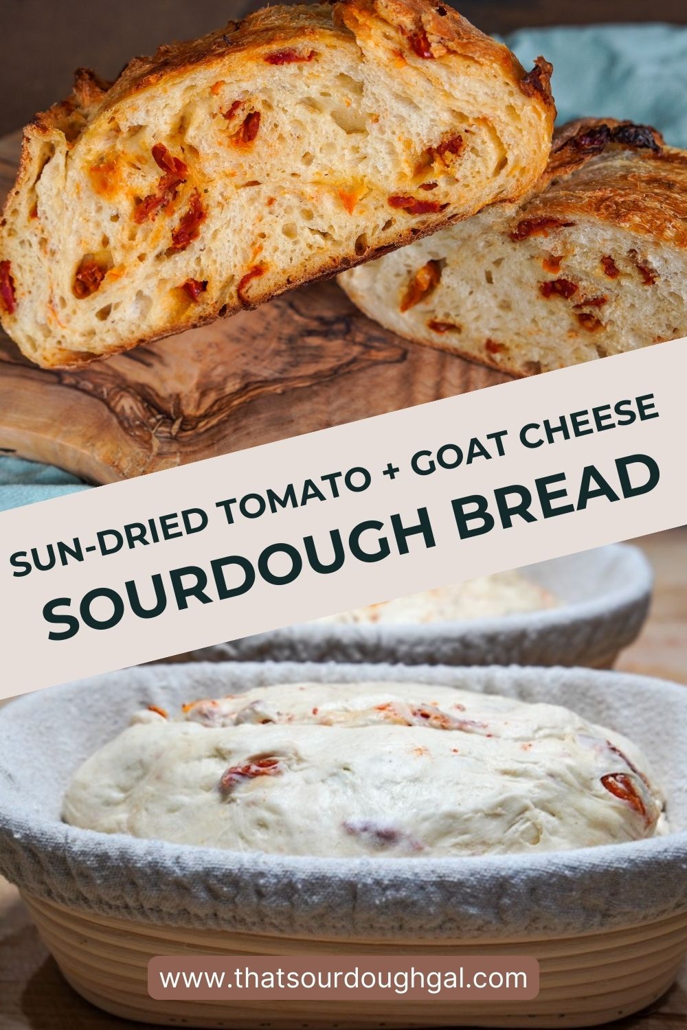 Sundried Tomato and Goat Cheese Sourdough Bread Recipe That