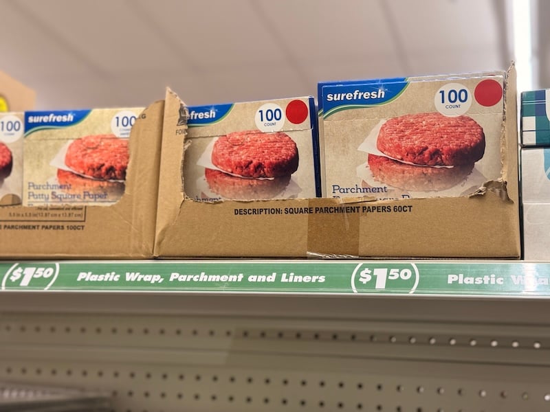 parchment at dollar tree