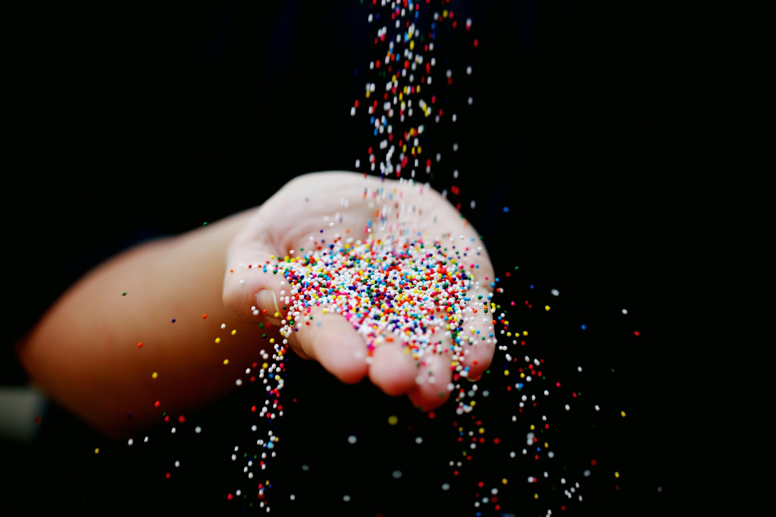 rainbow sprinkle sourdough