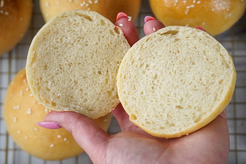 easy hamburger bun recipe sourdough