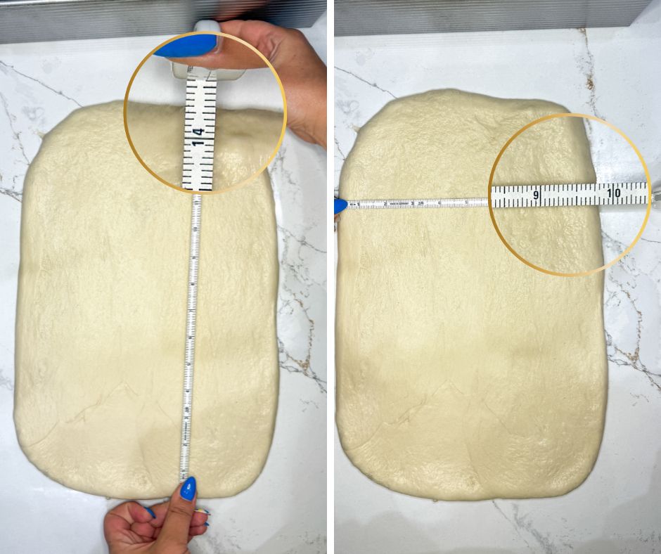 measured rectangle