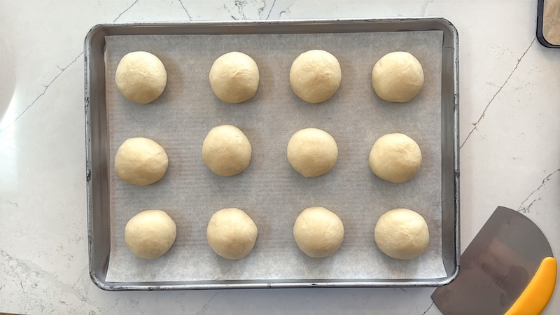 overnight sourdough hamburger buns 10