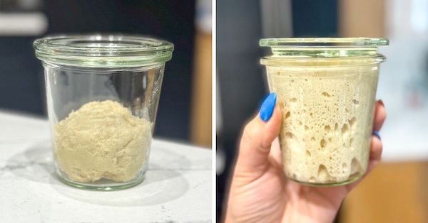 stiff starter before after