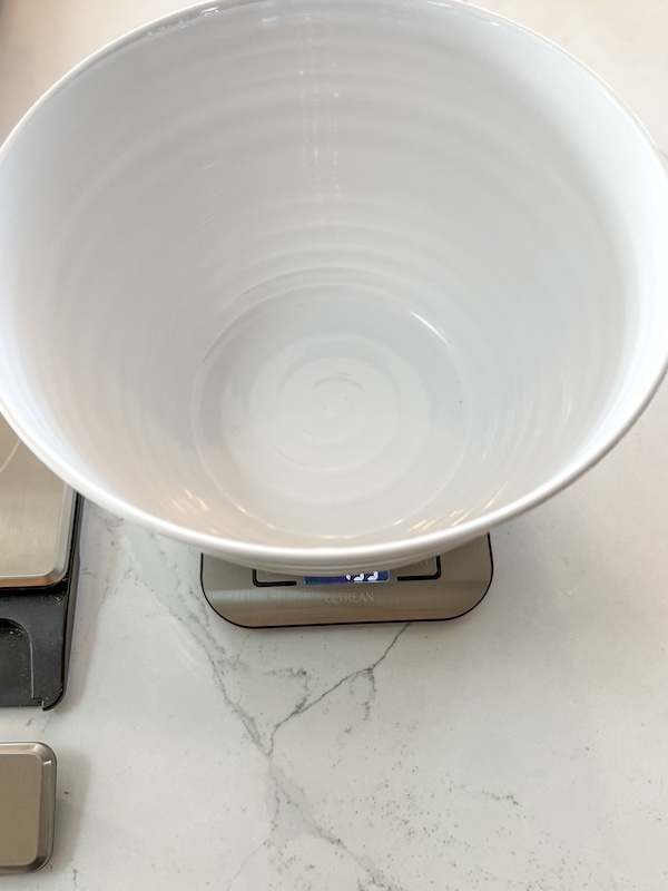 Ultrean with bowl on top