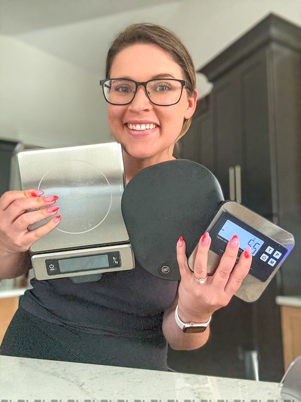 testing kitchen scales for sourdough baking 23