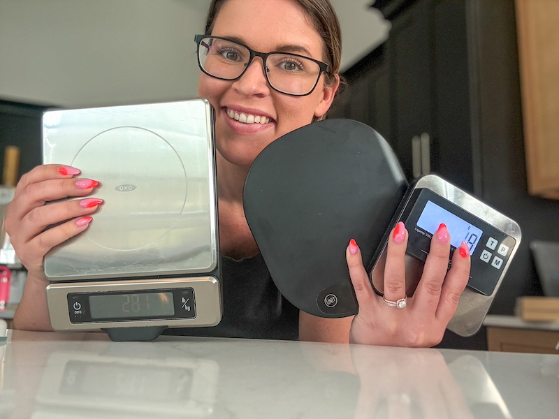 testing kitchen scales for sourdough baking 24