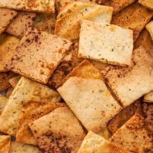 Easy Ranch Seasoning Sourdough Crackers