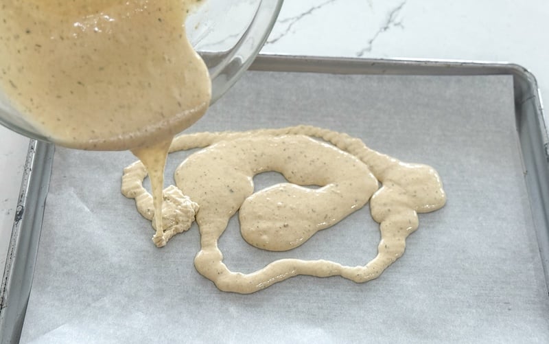 Ranch Seasoning Sourdough Discard Crackers 6