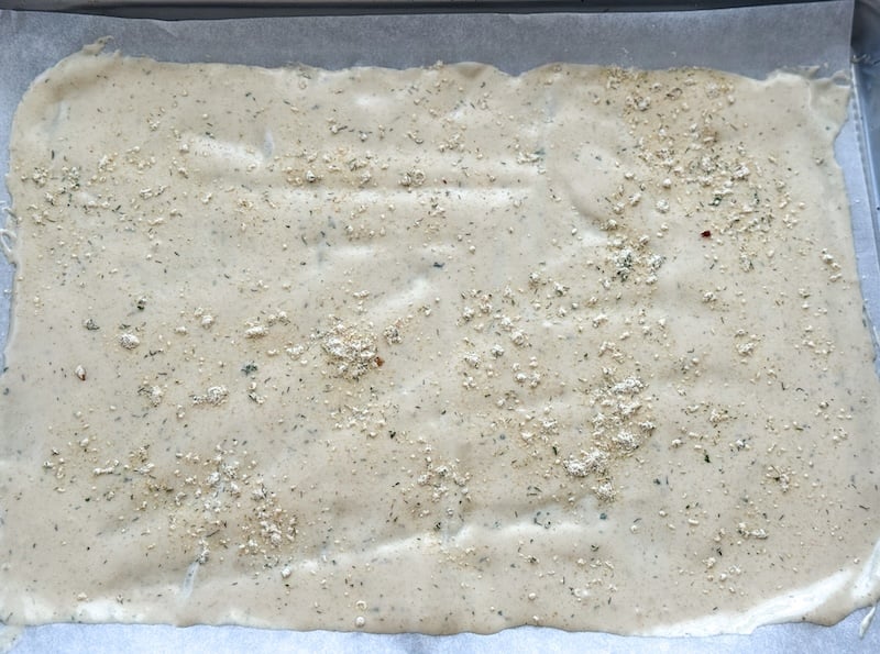 Ranch Seasoning Sourdough Discard Crackers 8