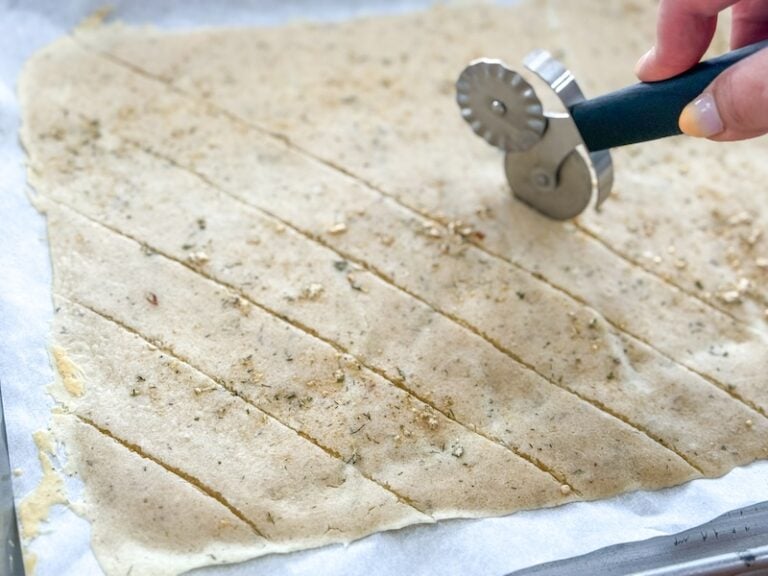 Ranch Seasoning Sourdough Discard Crackers 9