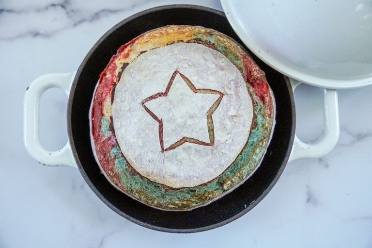 Sourdough Patriotic Loaf