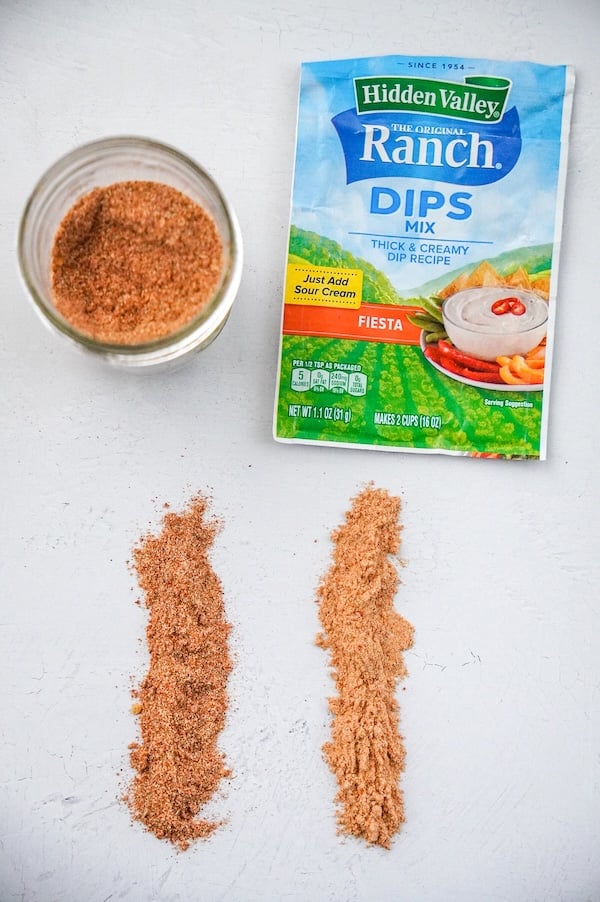 homemade fiesta ranch seasoning recipe