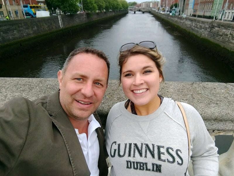 in ireland with aaron