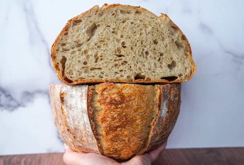 20% Whole Wheat Artisan Sourdough Bread