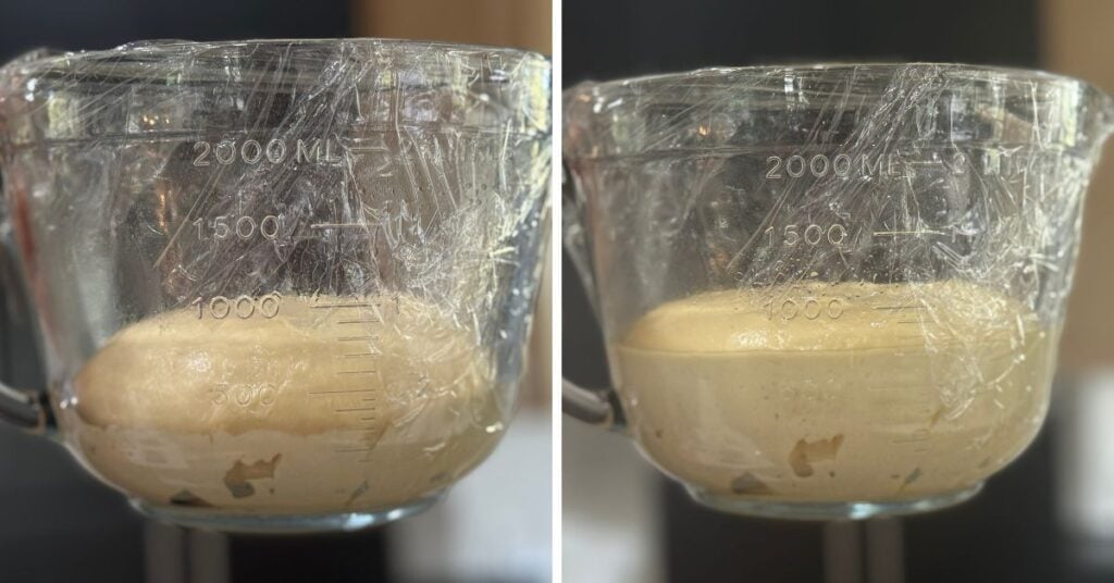 before after first rise