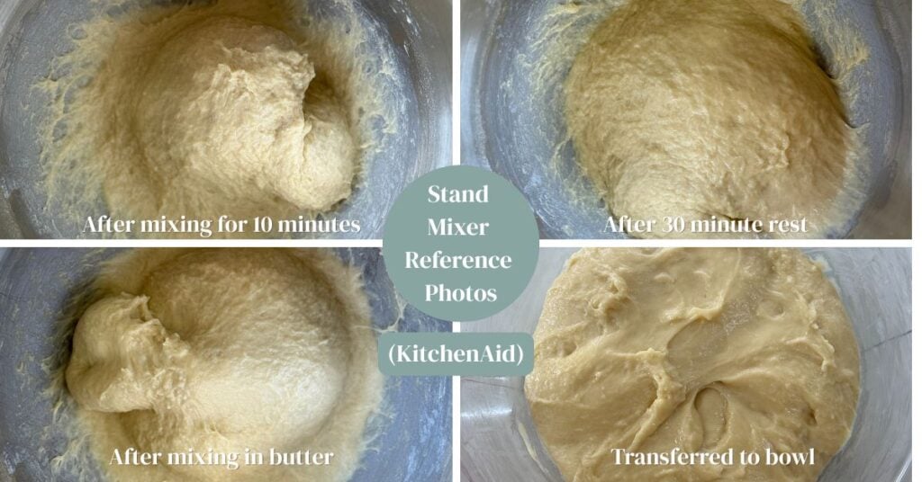 kitchenaid dough texture hawaiian rolls