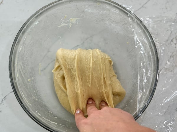 stretch and fold 2 down