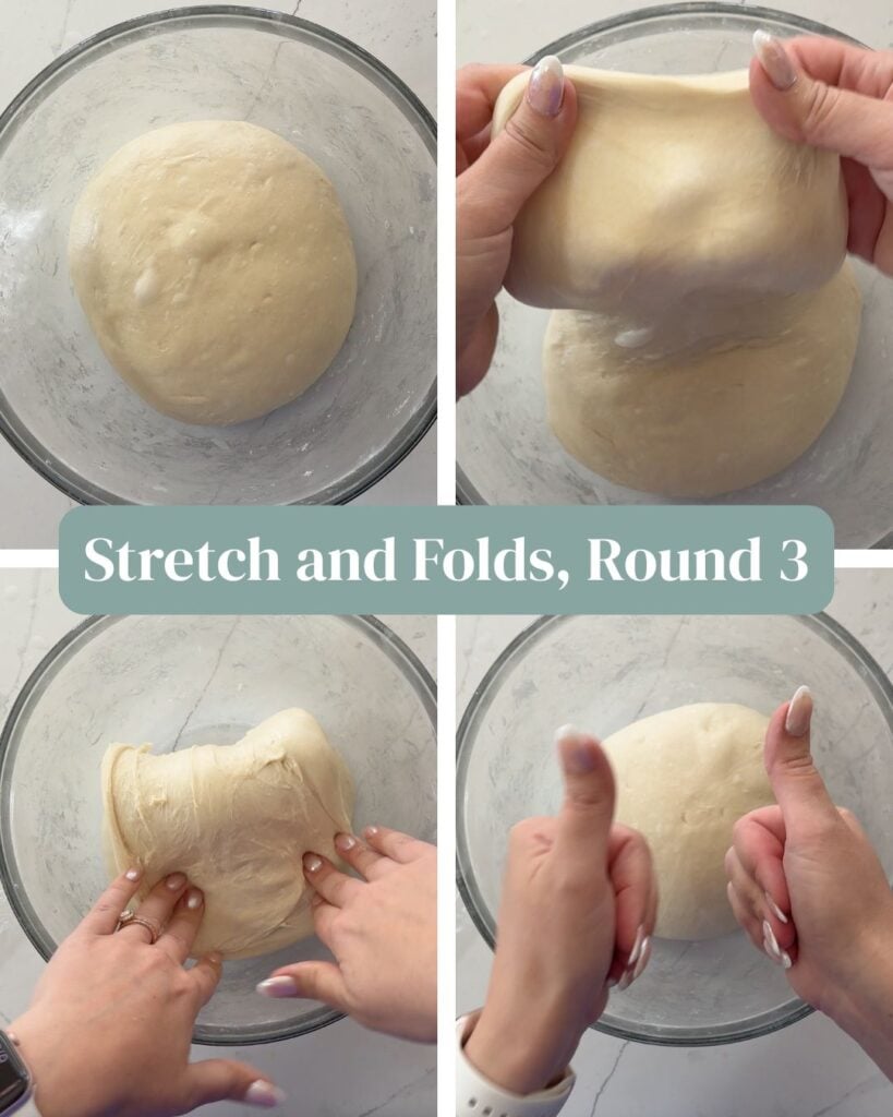 stretch and folds round 3