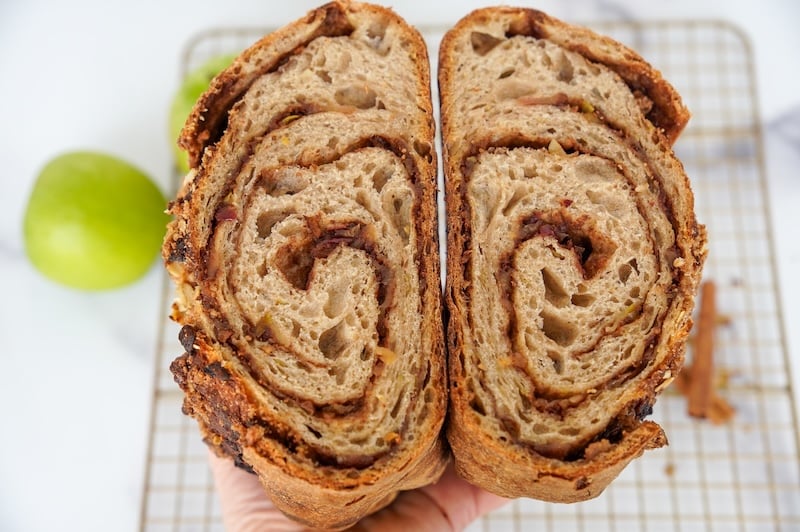 Apple Crisp Sourdough Bread Recipe