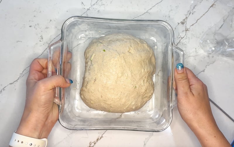 after dough strengthening