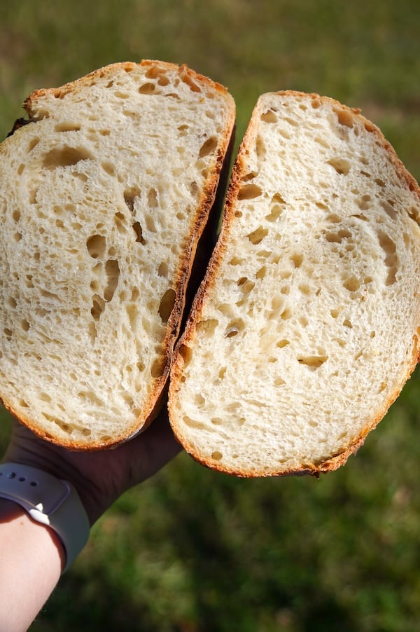 Beginner Friendly White Sourdough Bread Recipe