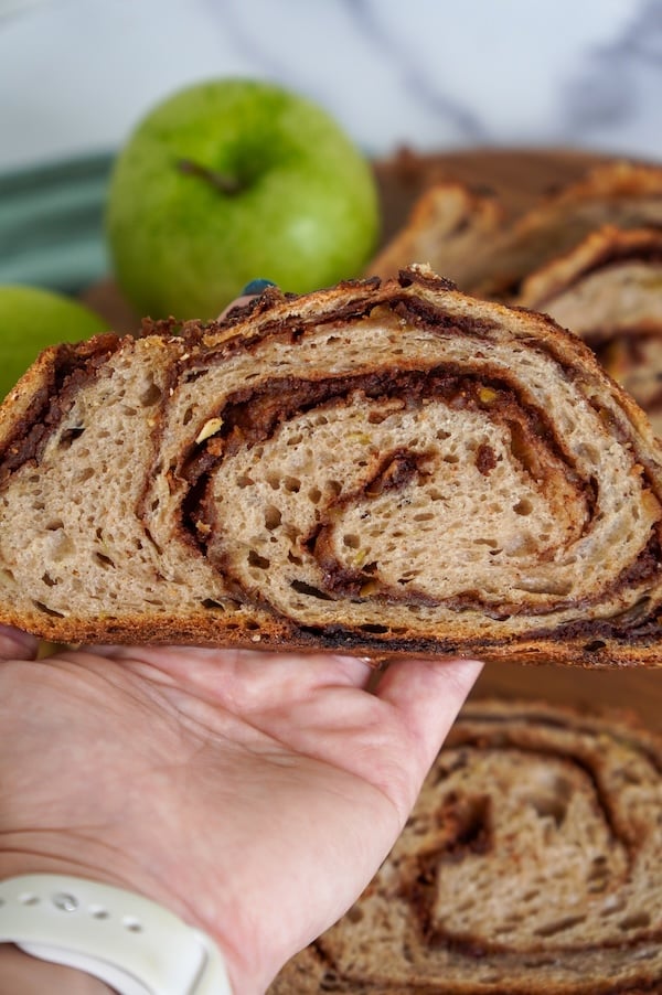 Cinnamon Apple Sourdough Bread Recipe