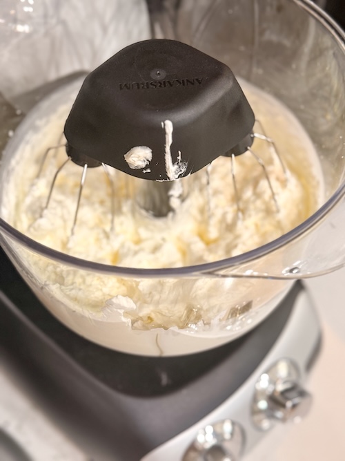 ankarsrum whipped cream