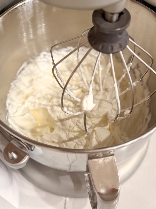 kitchenaid whipped cream
