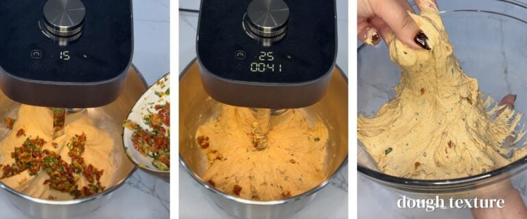 adding inclusions to stand mixer