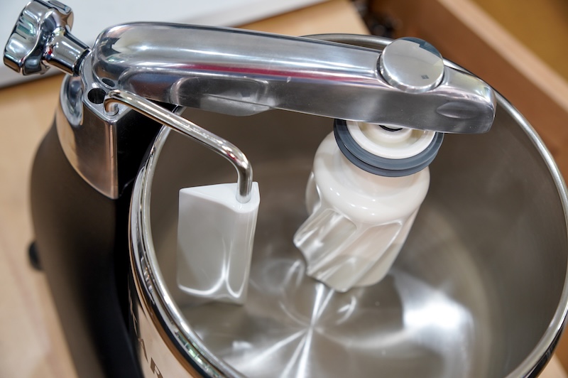 Ankarsrum Original Stand Mixer with dough roller attachment