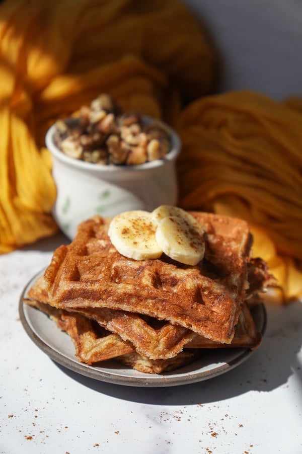 banana nut waffle recipe