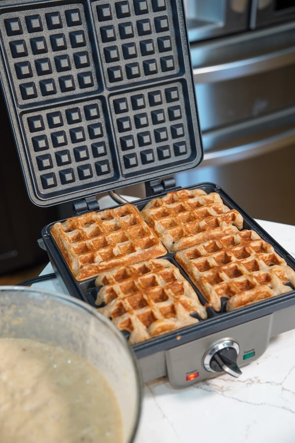 banana nut waffles 4