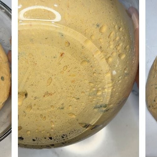 bulk fermentation tomato basil bread