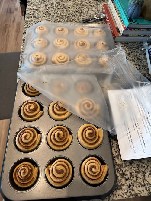 mini cinnamon rolls recipe tester
