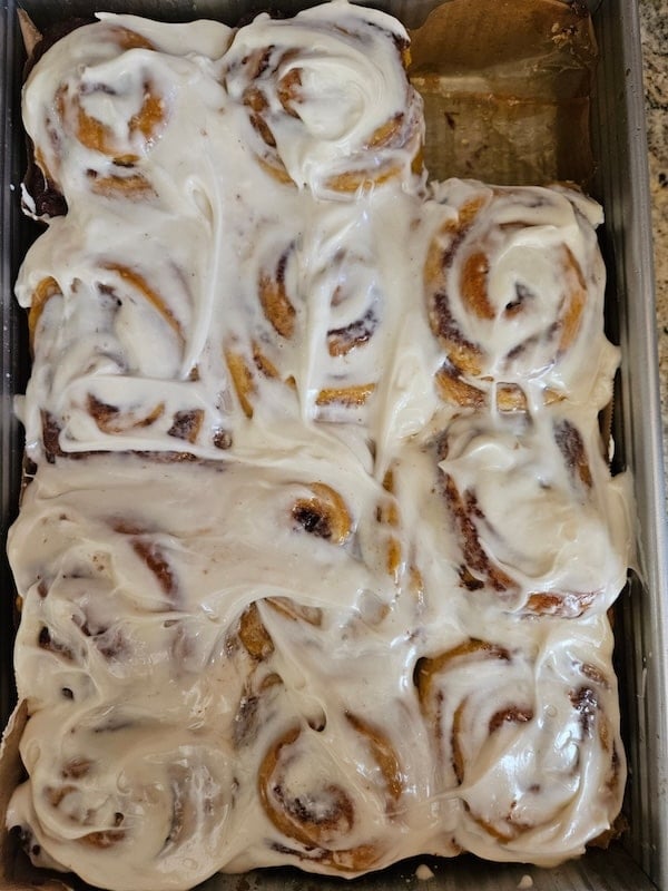 recipe tester pumpkin cinnamon rolls 2-min