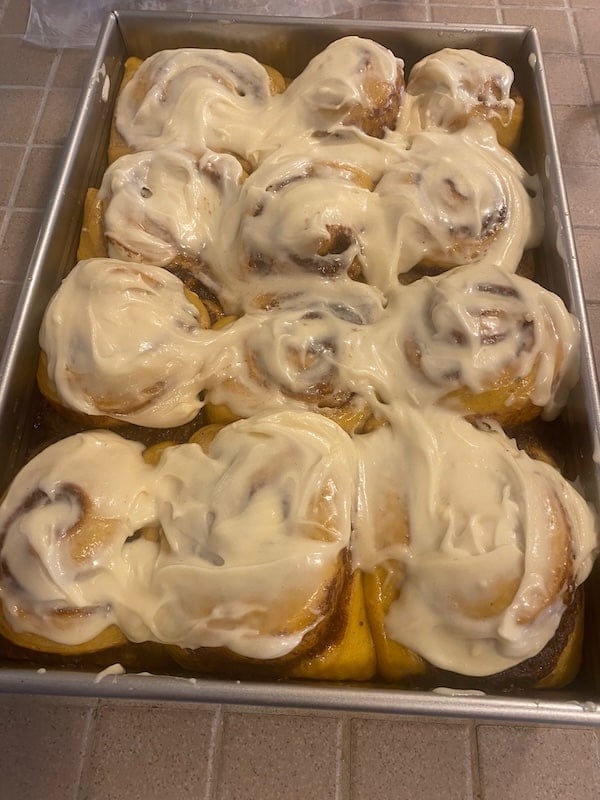 recipe tester pumpkin cinnamon rolls 5-min