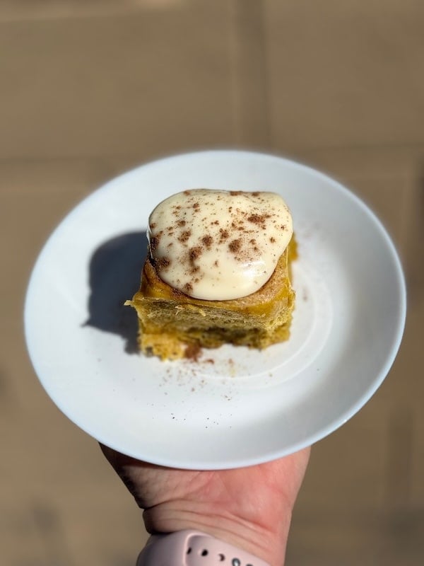 recipe tester pumpkin cinnamon rolls 8-min