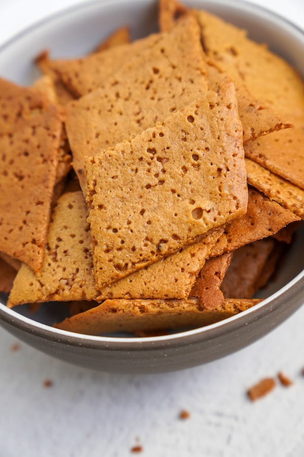 Sourdough Discard Ginger Crisps (Fast & Easy Snack!)