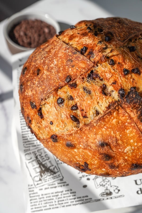 Chocolate Chip Sourdough Loaf