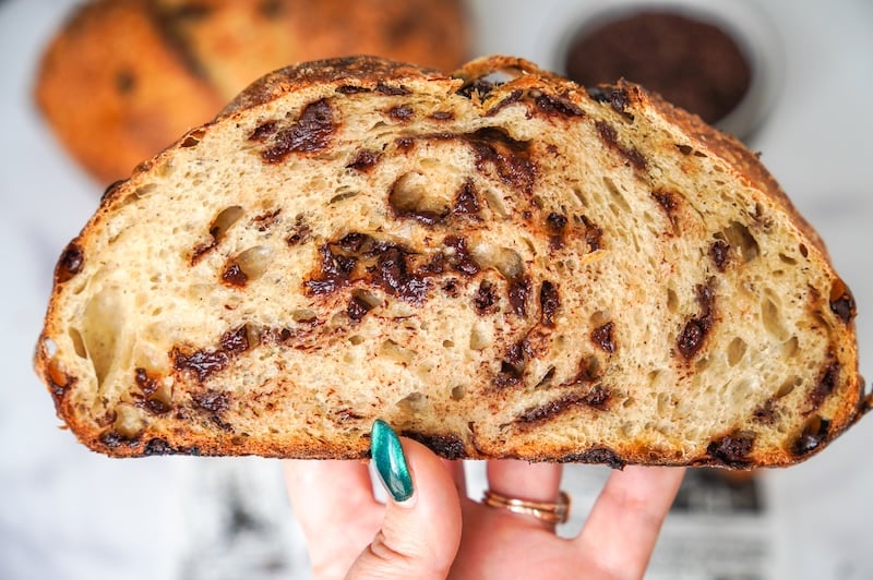 Elevated Chocolate Chip Sourdough