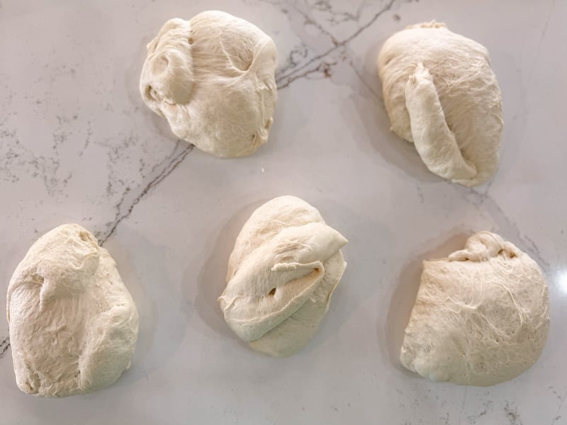 bread bowl five pieces