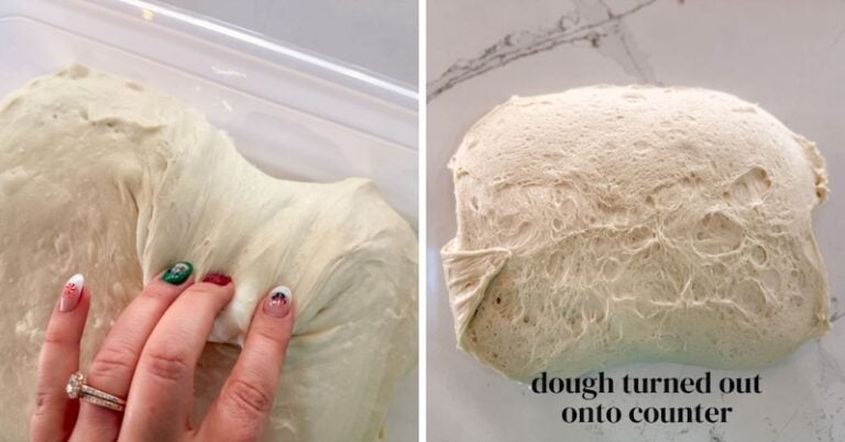 bulk fermentation 2 for sourdough bread bowls