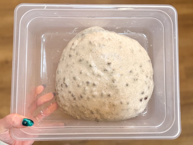 laminating choc chip 10