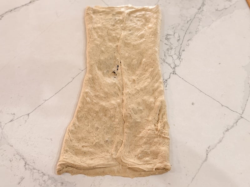 laminating choc chip 3