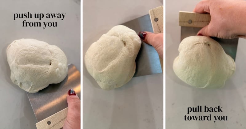 pre shaping bread bowls