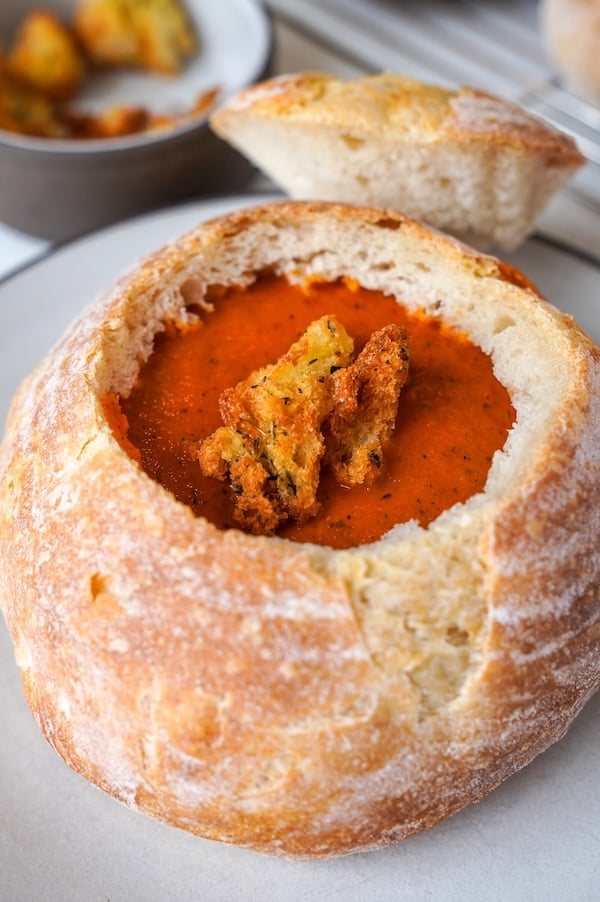 sourdough bread bowl recipe