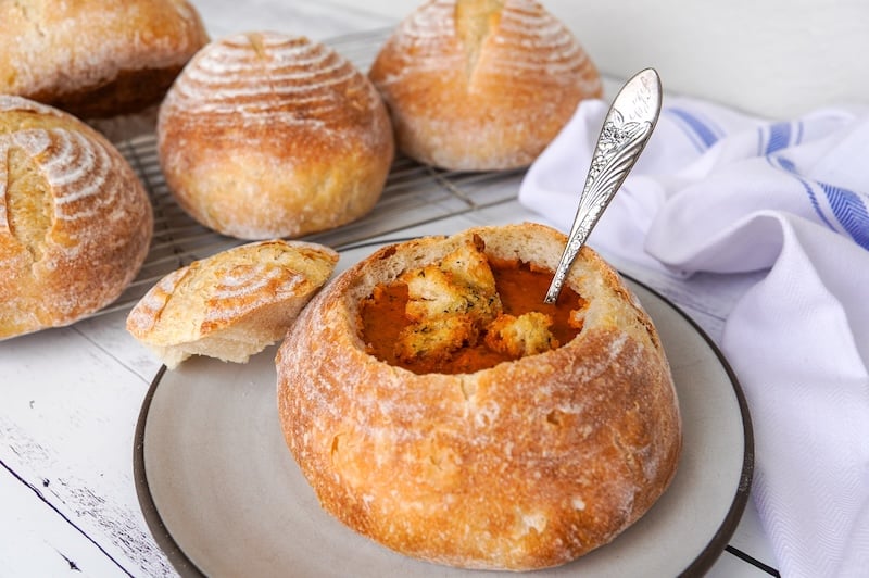 sourdough bread bowl
