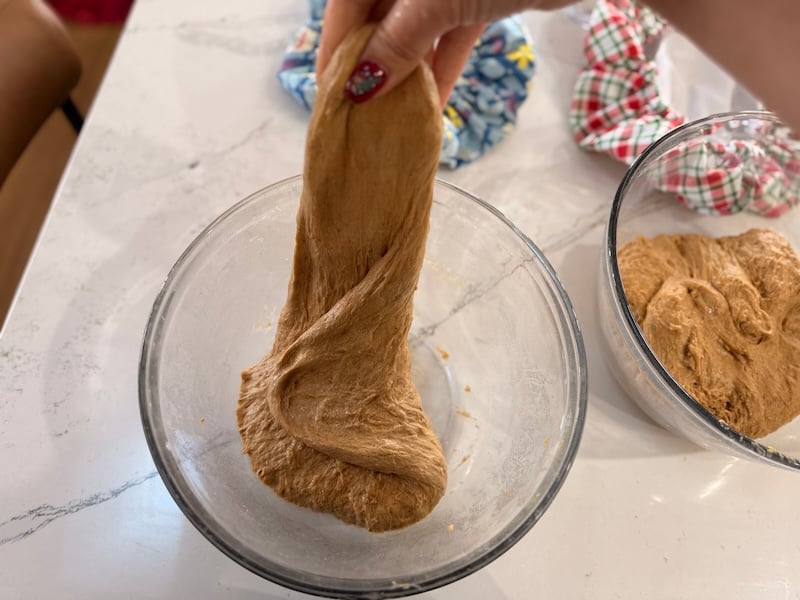 stretch and fold gingerbread 3