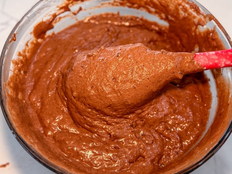 Chocolate Sourdough Discard Waffles 10