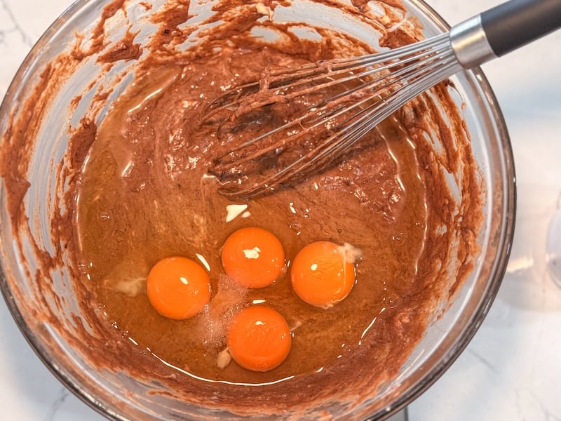 Chocolate Sourdough Discard Waffles 5